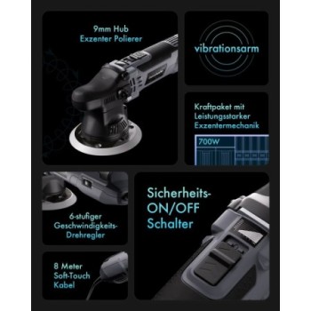 chemicalworkz DA9 Exzenter Poliermaschine