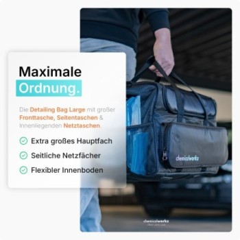 chemicalworkz Detailing Bag Large Aufbewahrungstasche