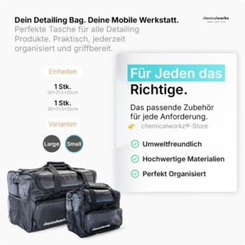 chemicalworkz Detailing Bag Small Aufbewahrungstasche