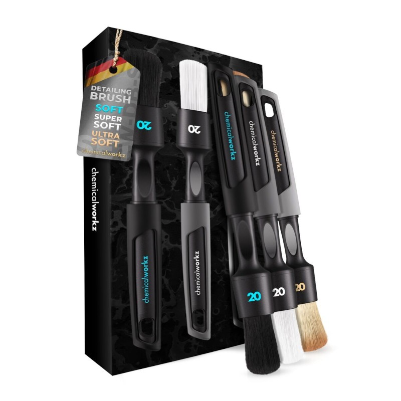 chemicalworkz Detailing Brush Pinsel Set