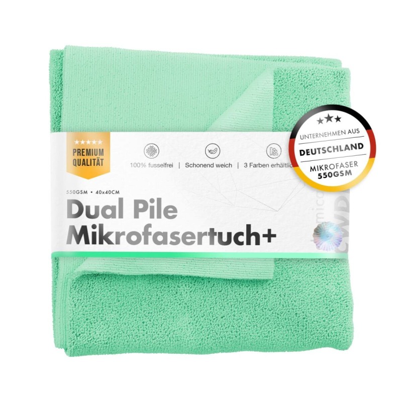 chemicalworkz Dual Pile Towel 550GSM Hellgrün Allzwecktuch 40×40cm
