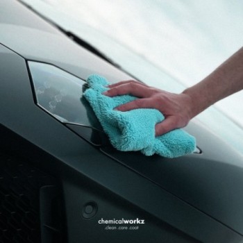 chemicalworkz Edgeless Soft Touch Premium Poliertücher "KNALLBUNT" 500GSM 40×40 5Stk.
