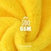 chemicalworkz Edgeless Soft Touch Towel 500GSM Gelb Poliertuch 40×40cm