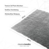 chemicalworkz Edgeless Soft Touch Towel 500GSM Grau Poliertuch 40×40cm