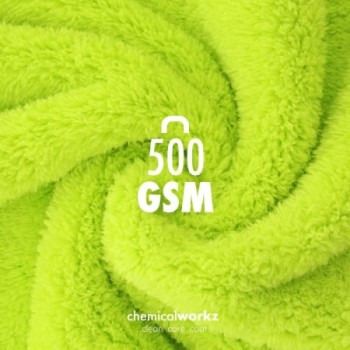 chemicalworkz Edgeless Soft Touch Towel 500GSM Grün Poliertuch 40×40cm