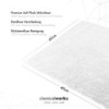 chemicalworkz Edgeless Soft Touch Towel 500GSM Weiß Poliertuch 40×40cm