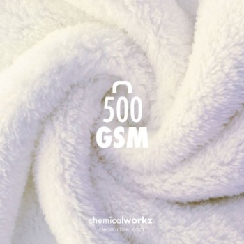 chemicalworkz Edgeless Soft Touch Towel 500GSM Weiß Poliertuch 40×40cm