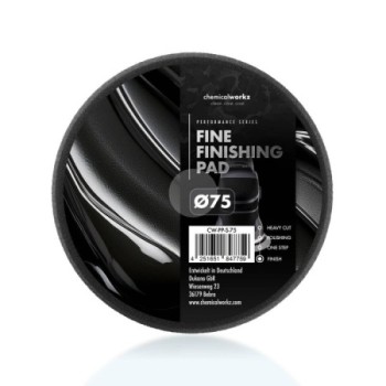 chemicalworkz Fine Finishing Performance Pad 75mm schwarz