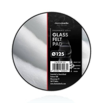chemicalworkz Glass Felt Perfomance Pad 125mm