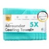 chemicalworkz Allrounder Coating Towel 350GSM Türkis Versiegelungstuch 40×40cm 5Stk.