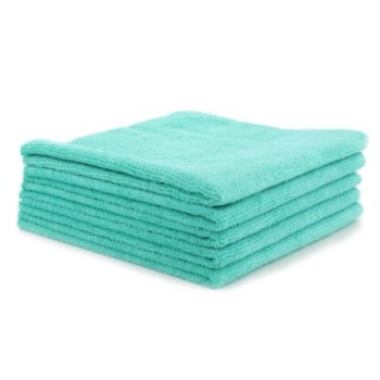 chemicalworkz Allrounder Coating Towel 350GSM Türkis Versiegelungstuch 40×40cm 5Stk.