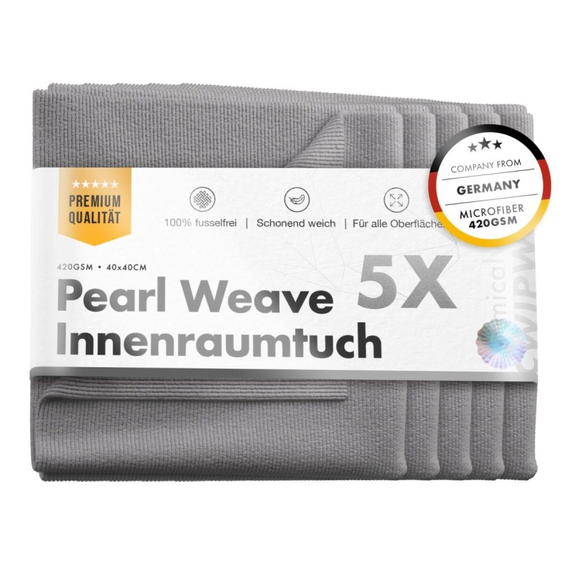 chemicalworkz Interior Pearl Weave Towel 420GSM Innenraumtuch 40x40cm 5Stk.