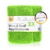 chemicalworkz Microfiber Waxing/Sealant Applicator Grün 2Stk.