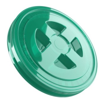 chemicalworkz Performance Bucket Lid Wascheimerdeckel Türkis Transparent
