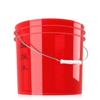 chemicalworkz Performance Buckets Wascheimer 3,5GAL Rot Transparent