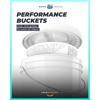 chemicalworkz Performance Buckets Wascheimer 3,5GAL Weiß