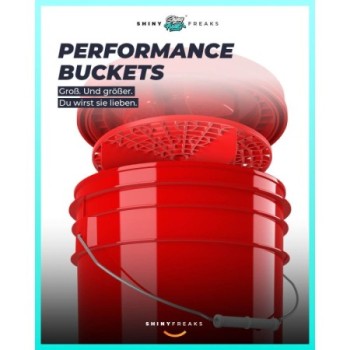 chemicalworkz Performance Buckets Wascheimer 5GAL Rot