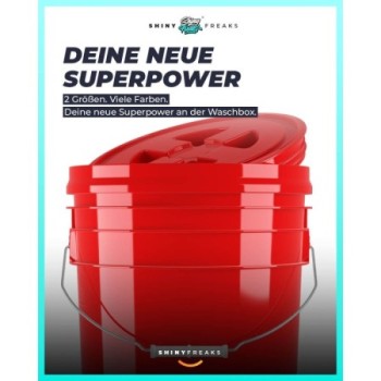 chemicalworkz Performance Buckets Wascheimer 5GAL Rot