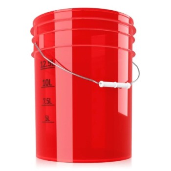 chemicalworkz Performance Buckets Wascheimer 5GAL Rot Transparent