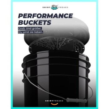 chemicalworkz Performance Buckets Wascheimer 5GAL Schwarz