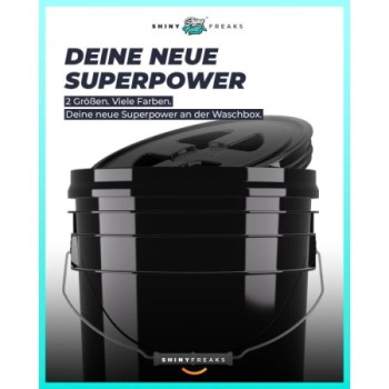 chemicalworkz Performance Buckets Wascheimer 5GAL Schwarz