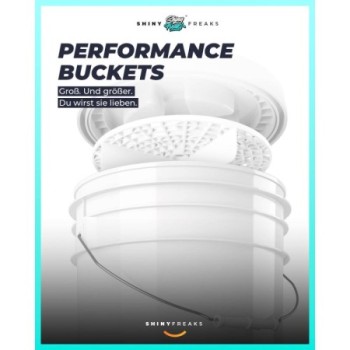 chemicalworkz Performance Buckets Wascheimer 5GAL Weiß