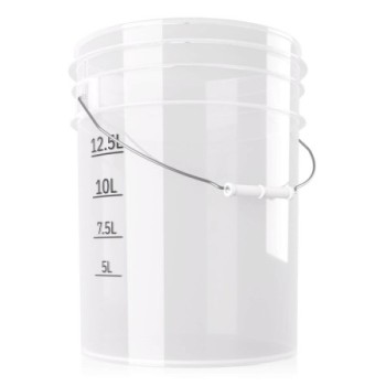 chemicalworkz Performance Buckets Wascheimer 5GAL Weiß Transparent
