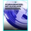 chemicalworkz Performance Buckets Wascheimer mit Deckel clear blue 5GAL
