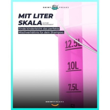 chemicalworkz Performance Buckets Wascheimer mit Deckel clear pink 5GAL