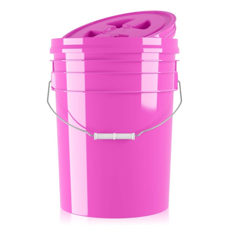 chemicalworkz Performance Buckets Wascheimer mit Deckel pink 5GAL