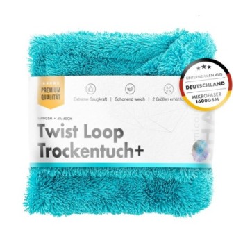 chemicalworkz Premium Twisted Towel 1600GSM Türkis Trockentuch 40x40cm