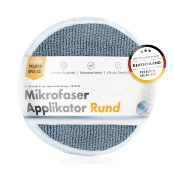 chemicalworkz Round Microfiber Applicator mit Fingerhalterung