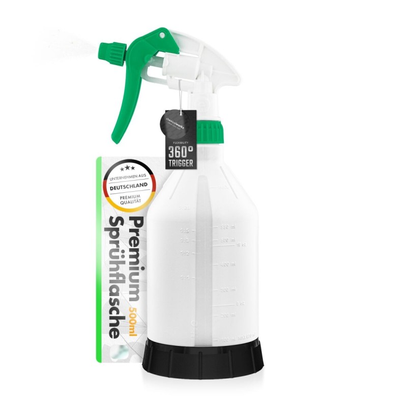 chemicalworkz Sprühflasche Grün mit 360° Canyon Trigger 500ml