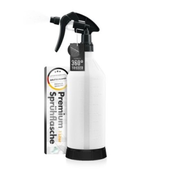 chemicalworkz Sprühflasche Schwarz mit 360° Canyon Trigger 1L