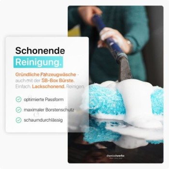 chemicalworkz Wash Brush Cover V2 1400GSM Türkis 17×25cm