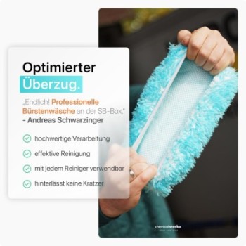 chemicalworkz Wash Brush Cover V2 1400GSM Türkis 17×25cm
