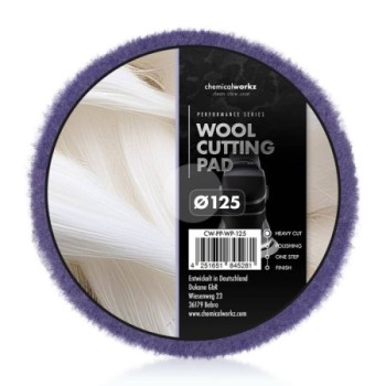 chemicalworkz Wool Cutting Perfomance Pad 125mm