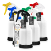 chemicalworkz Zubehör Set Sprühflaschen 500ml mit Canyon Trigger (5-teilig)