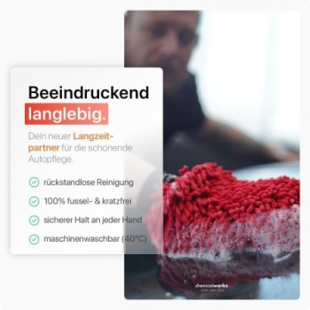 chemicalworkz Chenille Wash Mitt Rot